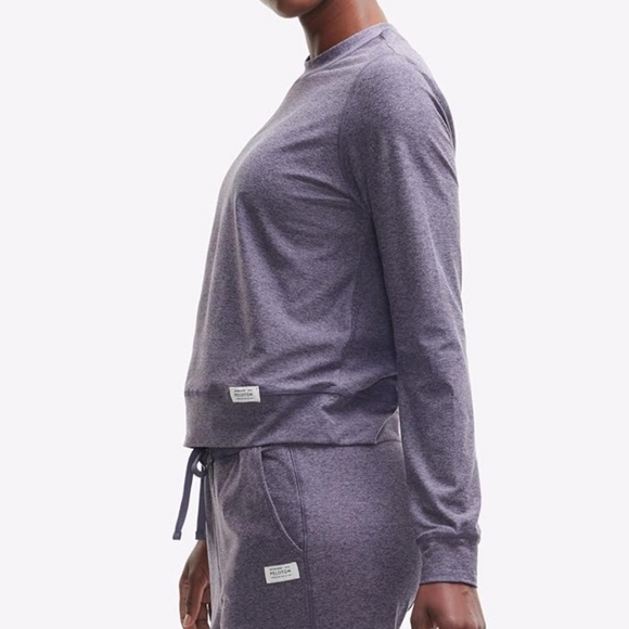 NWT Peloton Women's Dreamblend Crewneck Pullover, Size Medium, Purple - Picture 2 of 9